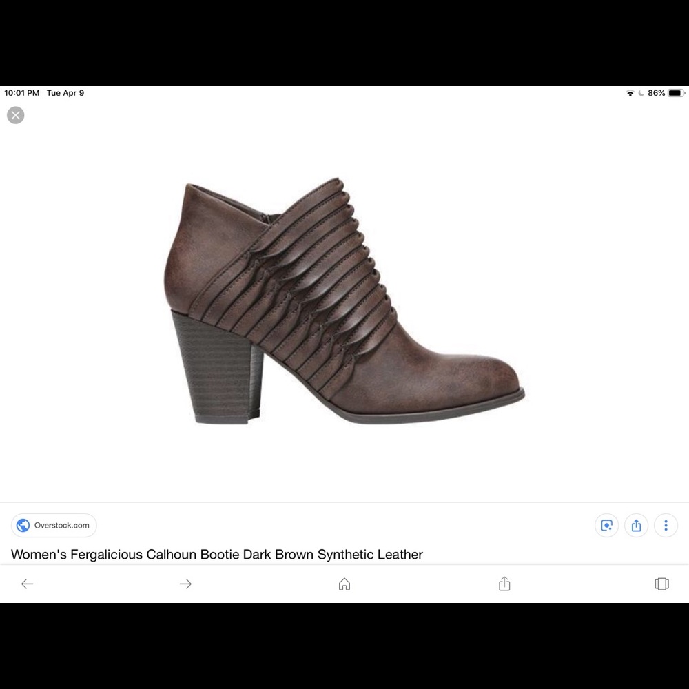Fergalicious by Fergie 9 1/2 Booties